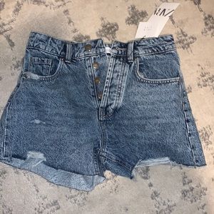 Zara jean shorts